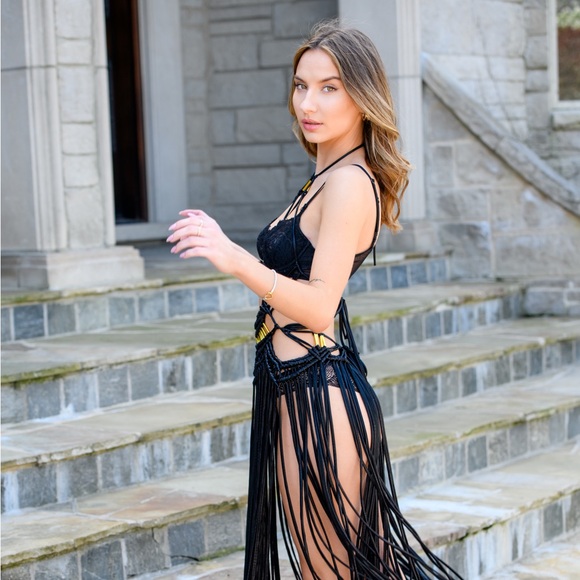 Handmade Macrame Dress - Picture 13 of 16